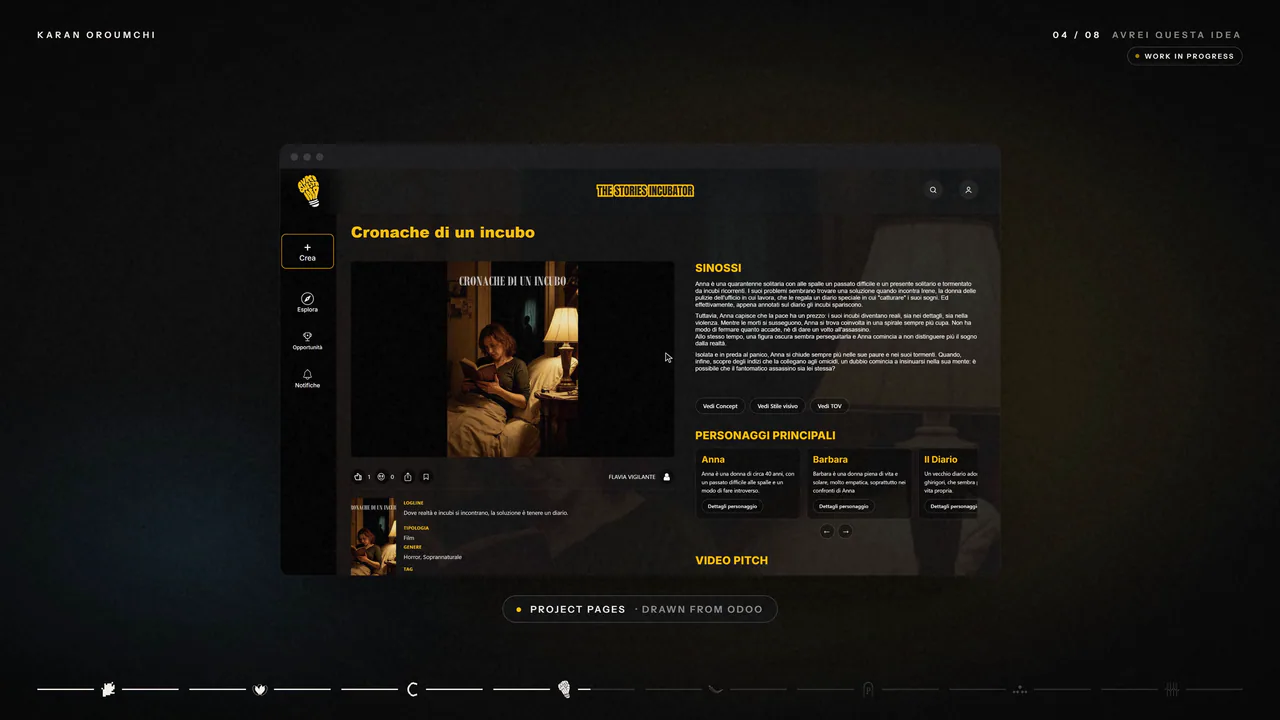 Avrei questa idea, screen 3